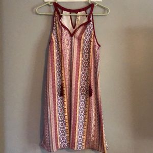 Bohemian shift dress